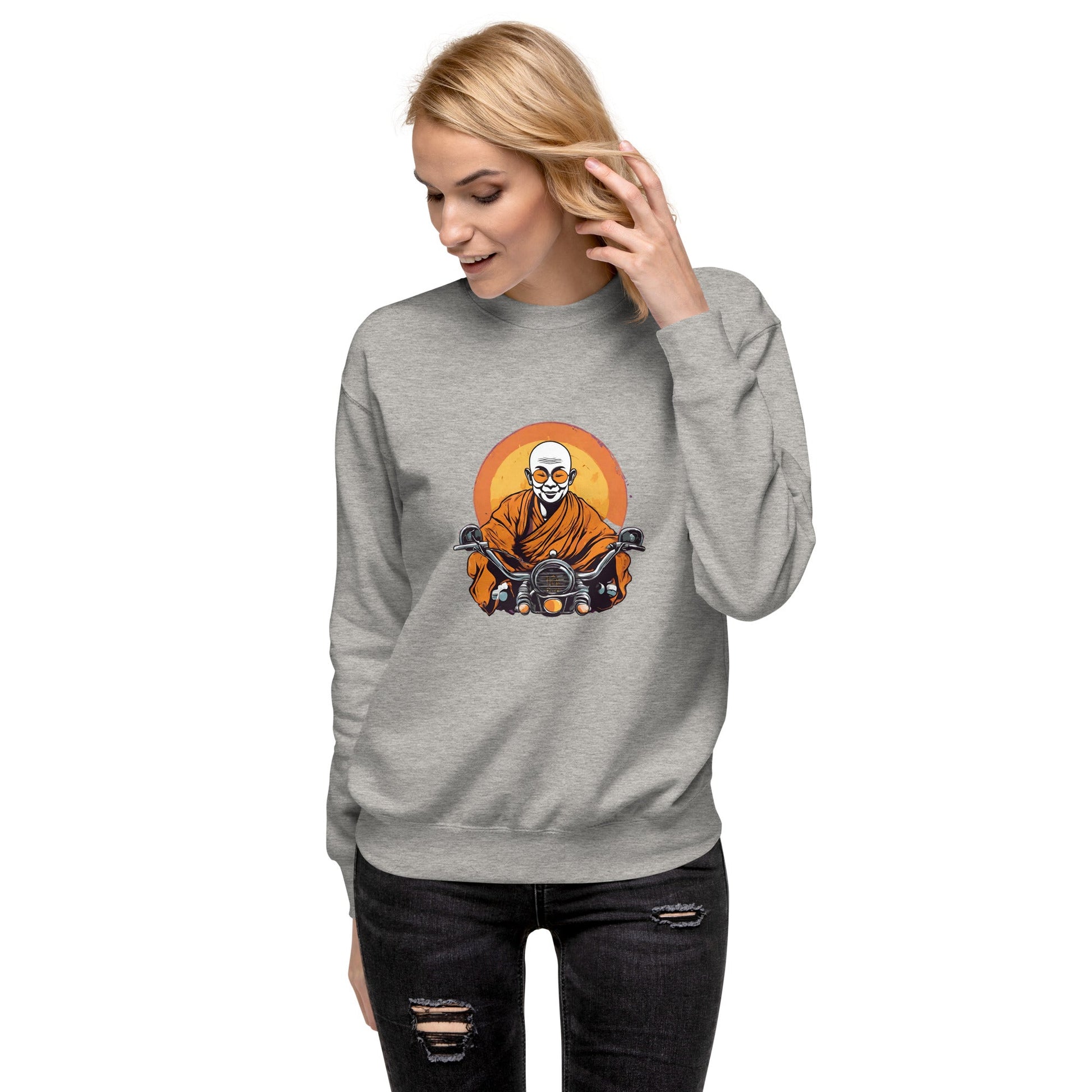 Unisex Premium Sweatshirt - Zen Mode - The Vandi Company