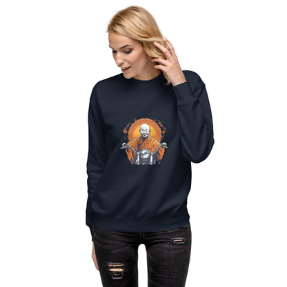 Unisex Premium Sweatshirt - Zen Ride - The Vandi Company