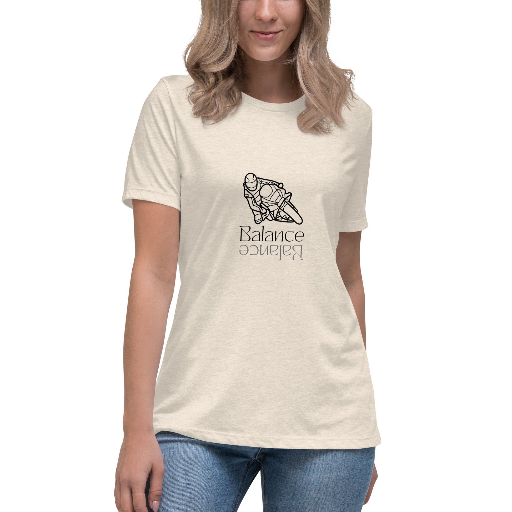 Women's Relaxed T-Shirt - Balance - The Vandi Company