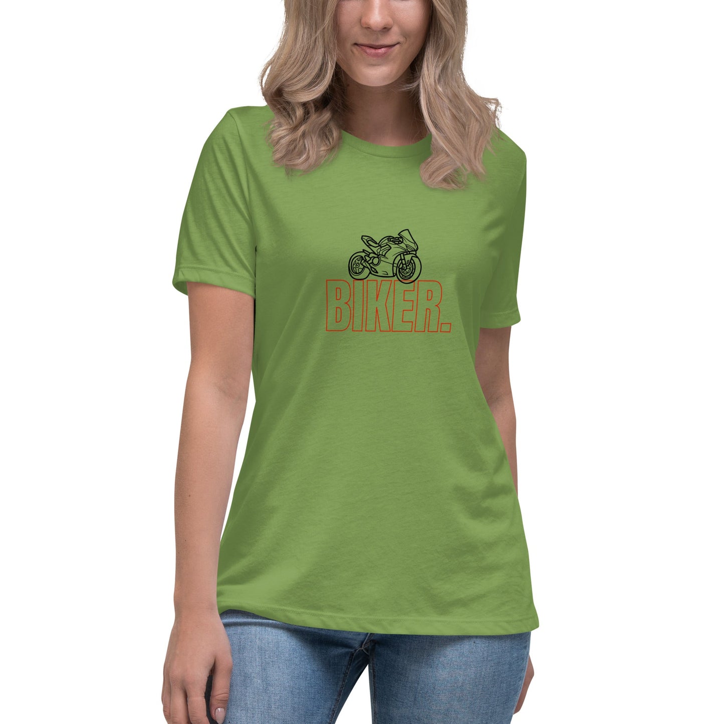 Women's Relaxed T-Shirt - Biker - The Vandi Company