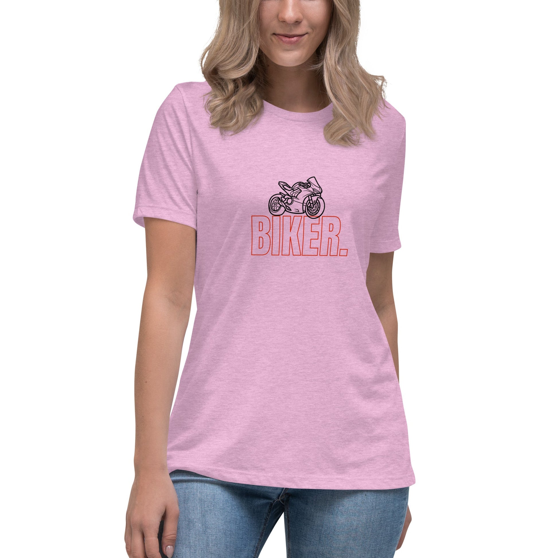 Women's Relaxed T-Shirt - Biker - The Vandi Company