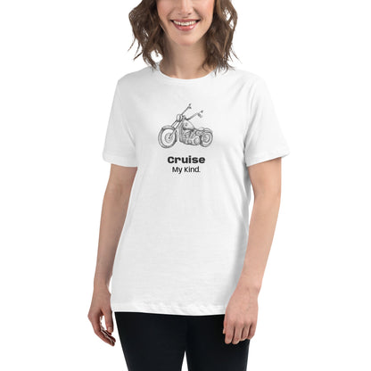 Women's Relaxed T-Shirt - Cruising Edition - The Vandi Company