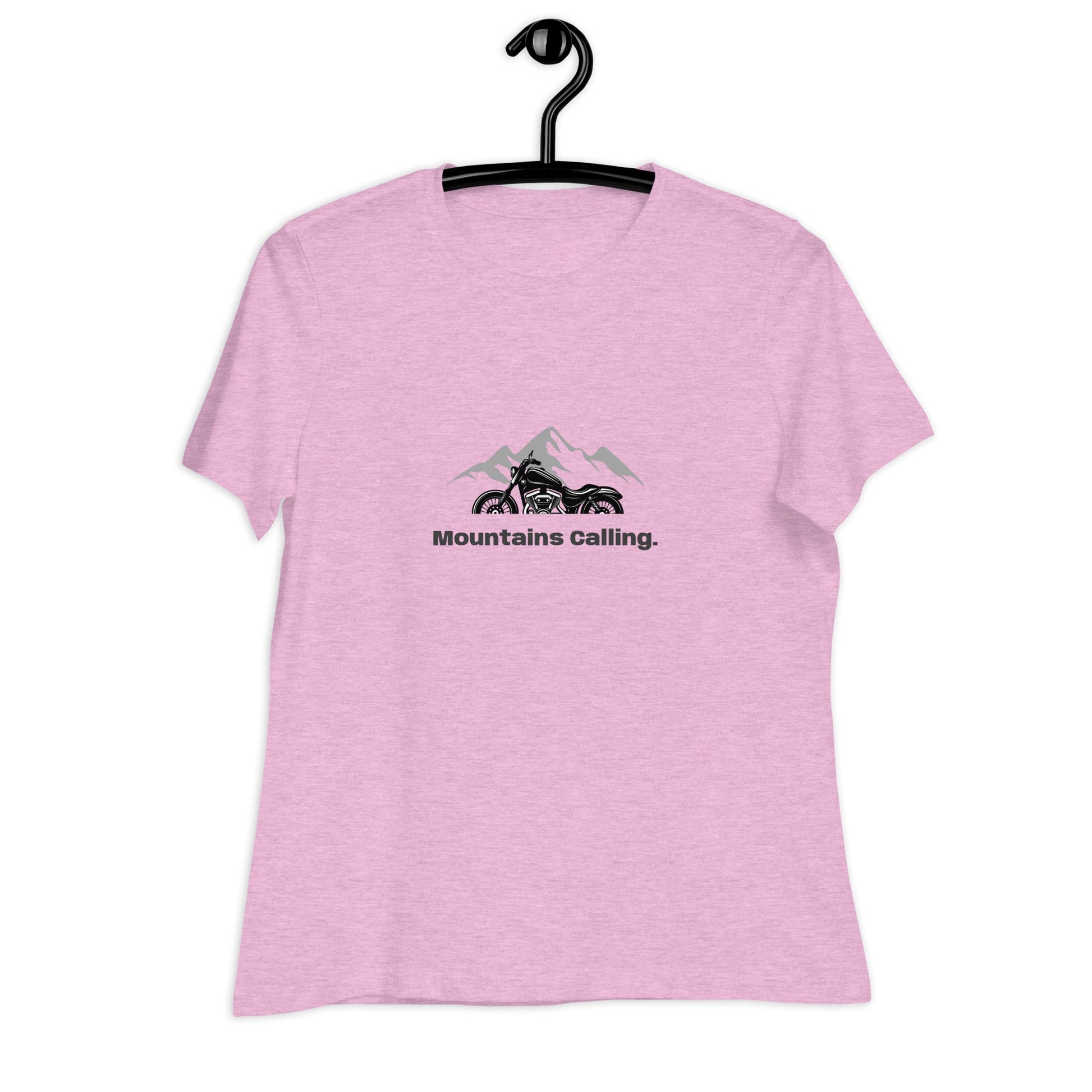 Women's Relaxed T-Shirt - Mountains Calling - The Vandi Company