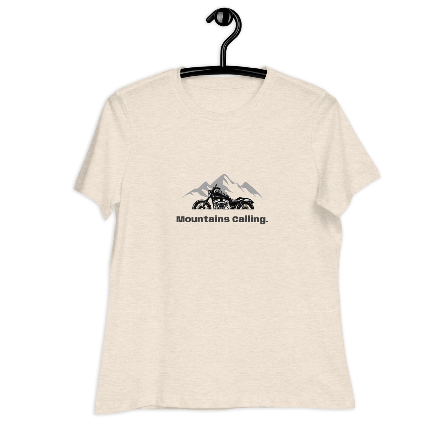 Women's Relaxed T-Shirt - Mountains Calling - The Vandi Company