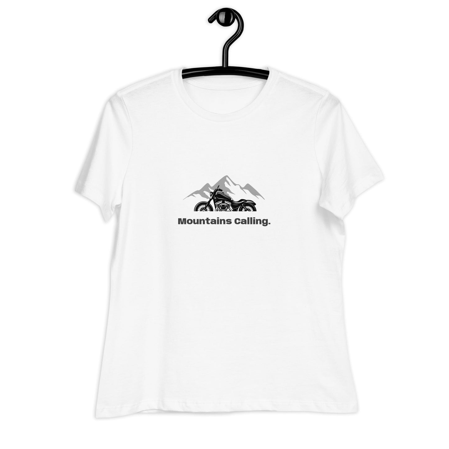 Women's Relaxed T-Shirt - Mountains Calling - The Vandi Company