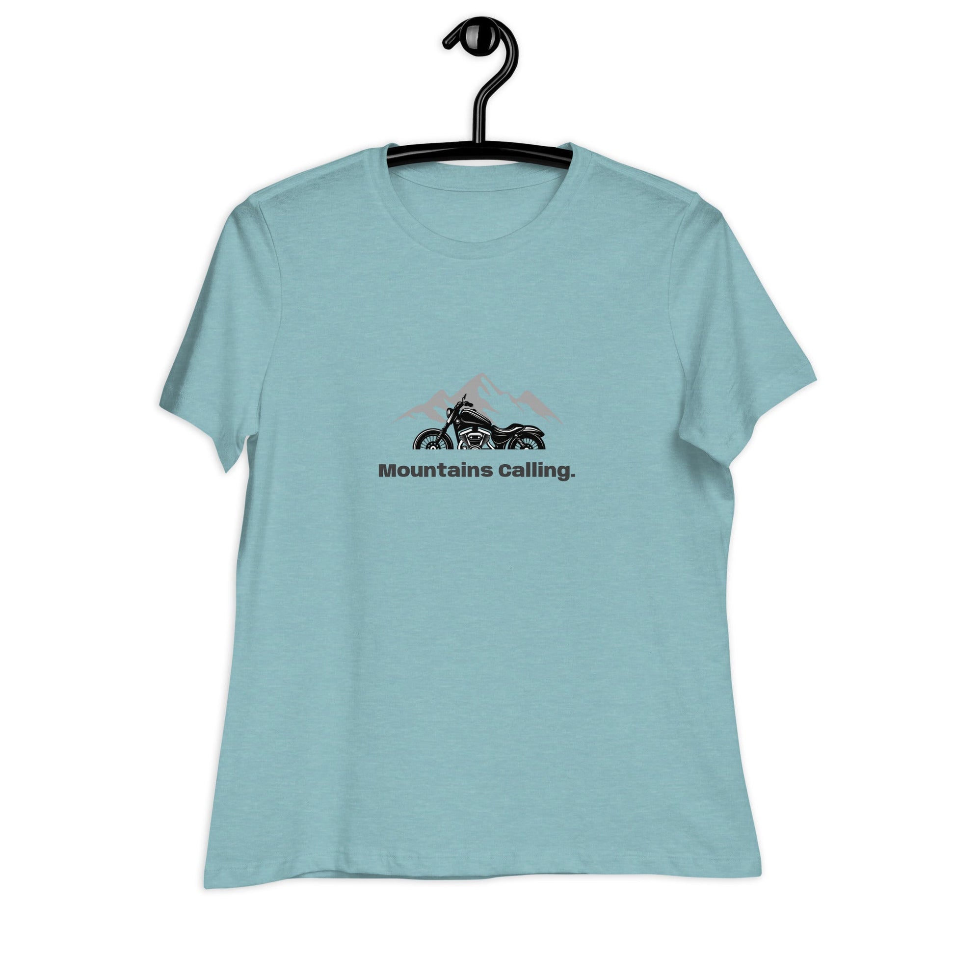 Women's Relaxed T-Shirt - Mountains Calling - The Vandi Company