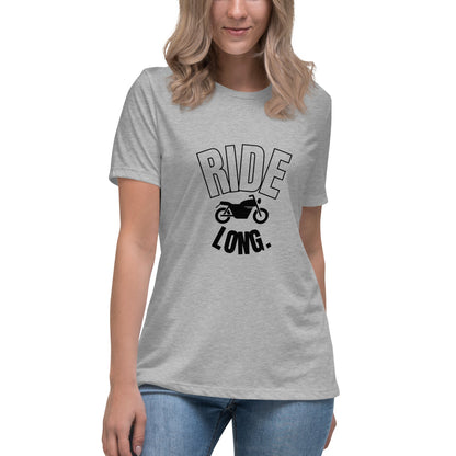 Women's Relaxed T-Shirt - Ride Long - The Vandi Company