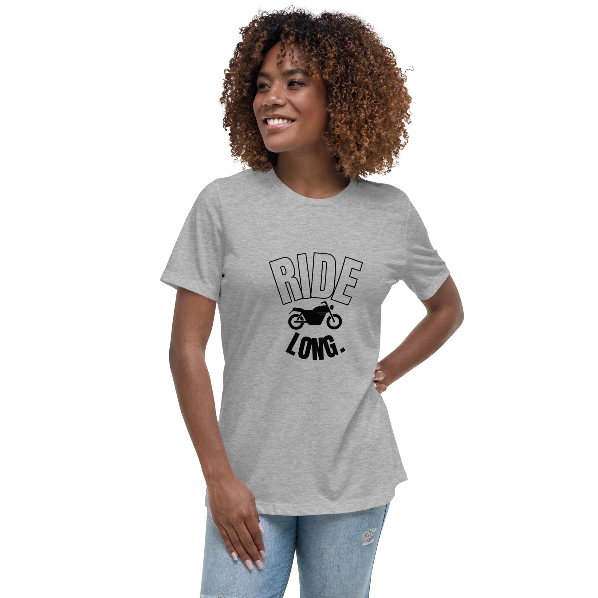 Women's Relaxed T-Shirt - Ride Long - The Vandi Company