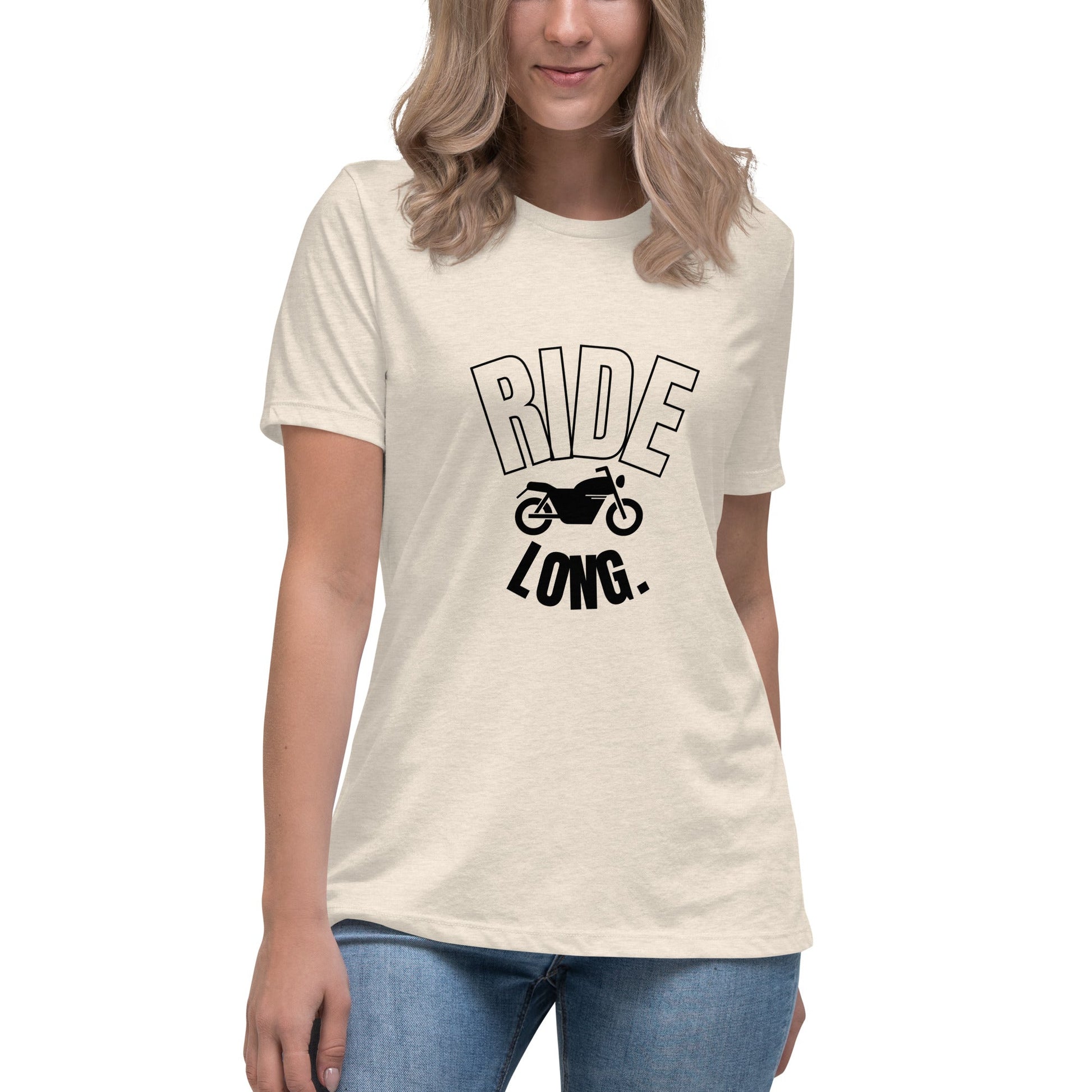 Women's Relaxed T-Shirt - Ride Long - The Vandi Company