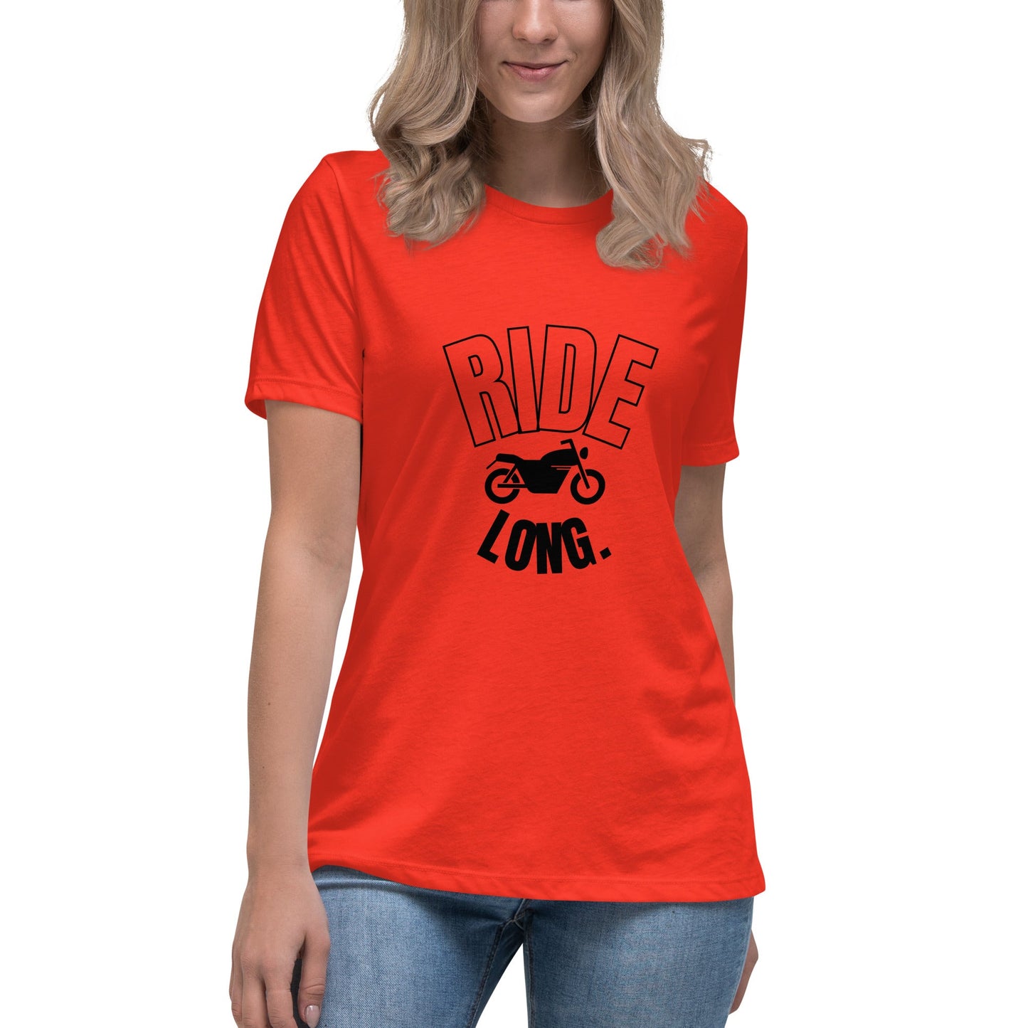 Women's Relaxed T-Shirt - Ride Long - The Vandi Company