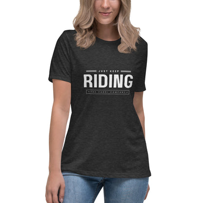 Women's Relaxed T-Shirt - Riding - The Vandi Company