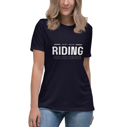 Women's Relaxed T-Shirt - Riding - The Vandi Company