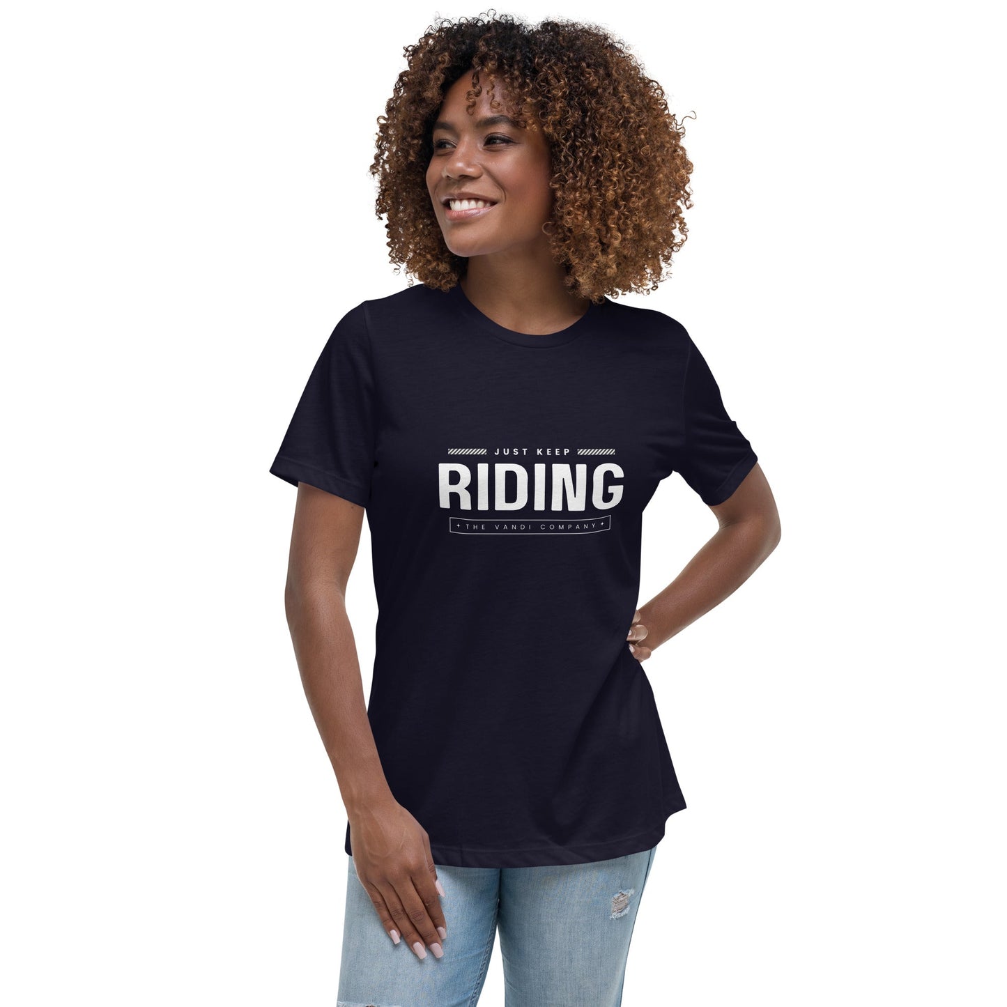 Women's Relaxed T-Shirt - Riding - The Vandi Company