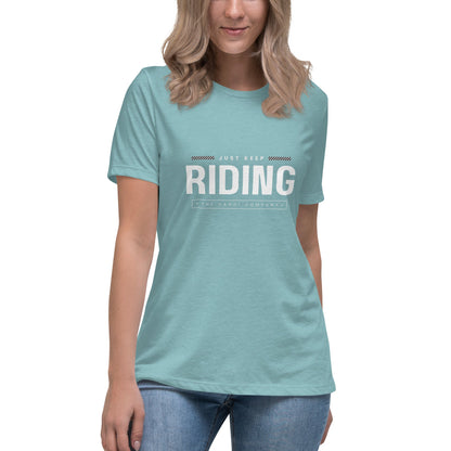 Women's Relaxed T-Shirt - Riding - The Vandi Company