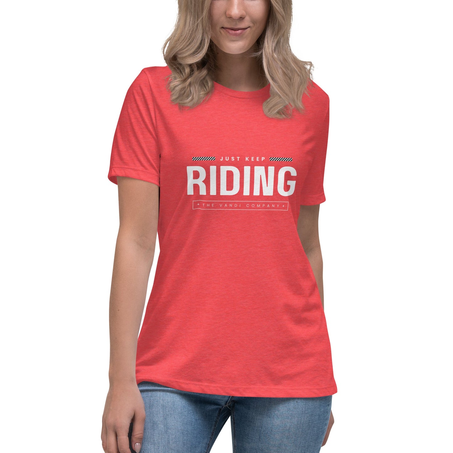 Women's Relaxed T-Shirt - Riding - The Vandi Company