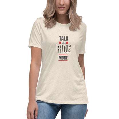 Women's Relaxed T-Shirt - Talk Less - The Vandi Company