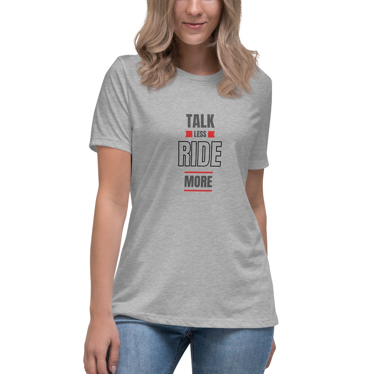 Women's Relaxed T-Shirt - Talk Less - The Vandi Company