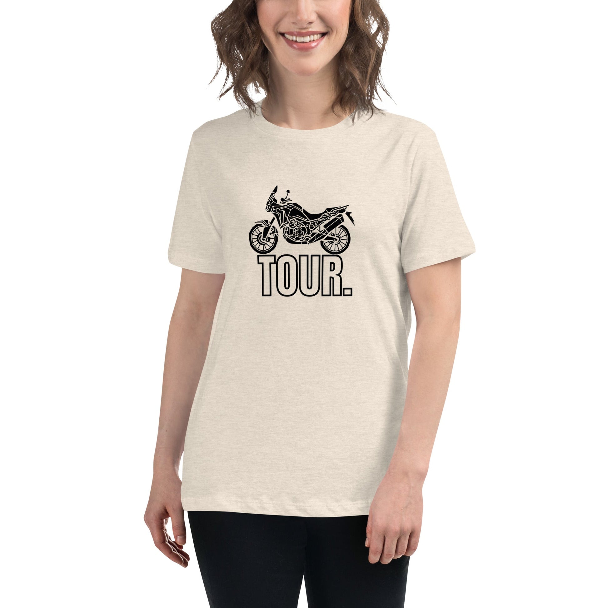 Women's Relaxed T-Shirt - Tour - The Vandi Company