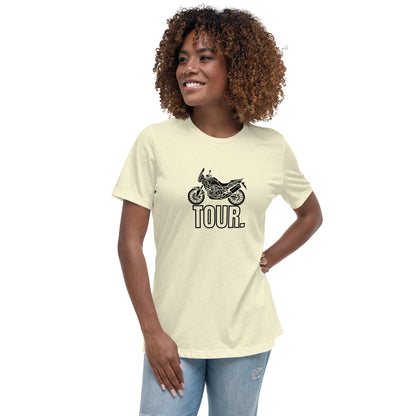 Women's Relaxed T-Shirt - Tour - The Vandi Company