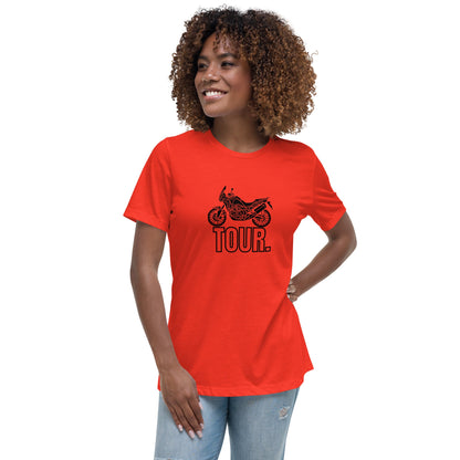 Women's Relaxed T-Shirt - Tour - The Vandi Company