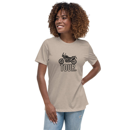 Women's Relaxed T-Shirt - Tour - The Vandi Company