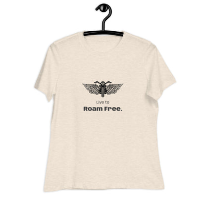 Women's Relaxed T-Shirt - Wings - The Vandi Company